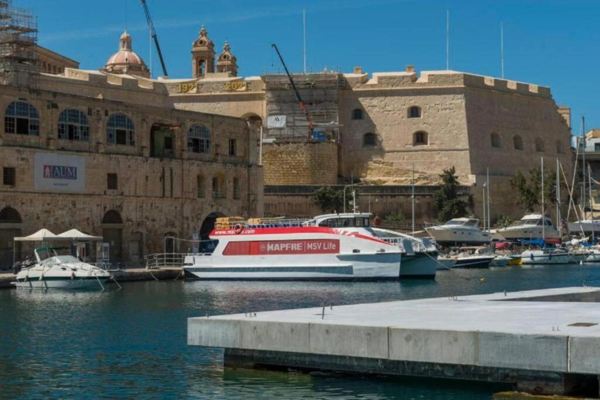 Authentic 1St Fl Apartment At The 3 Cities Marina Cospicua Exterior foto